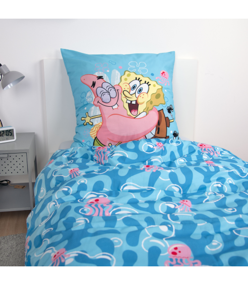 Gultas veļas komplekts „SpongeBob SquarePants“. Bērnu gultas veļa