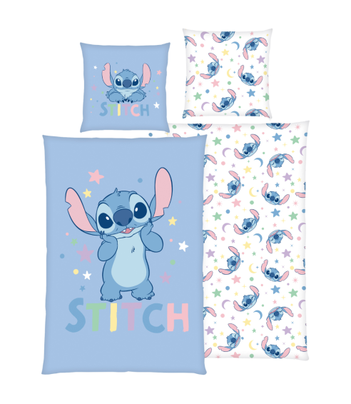 Gultas veļas komplekts „Stitch Blue“. Bērnu gultas veļa