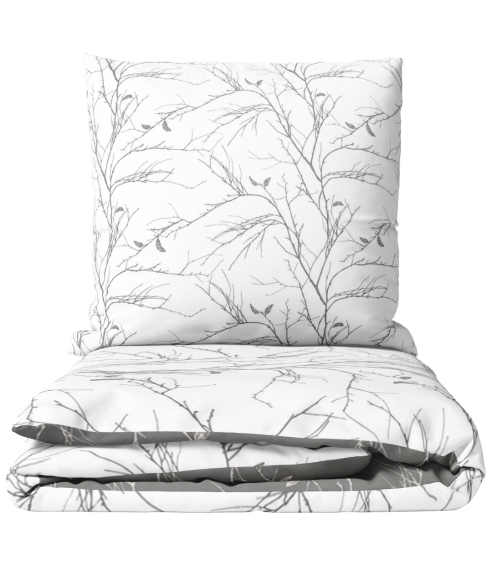 Gultas veļas komplekts „Woodland Gray“. Gultas veļas komplekti 140x200