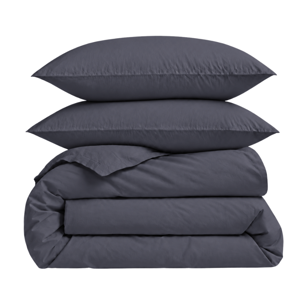 Perkali gultas veļas komplekts „Dark Grey Percale“. Gultas veļas komplekti 150x200, 140x200 cm, 150x200 cm, 160x200 cm, 180x200 cm, 200x200 cm, 200x220 cm, 220x240 cm. Vienkrāsains tumši pelēks gultas veļas komplekts bez rakstiem. Perkali gultas veļas komplekts „Dark Grey Percale“. Gultas veļas komplekti 150x200, 140x200 cm, 150x200 cm, 160x200 cm, 180x200 cm, 200x200 cm, 200x220 cm, 220x240 cm. Vienkrāsains tumši pelēks gultas veļas komplekts bez rakstiem.