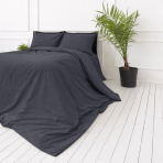 Perkali gultas veļas komplekts „Dark Grey Percale“. Gultas veļas komplekti 150x200, 140x200 cm, 150x200 cm, 160x200 cm, 180x200 cm, 200x200 cm, 200x220 cm, 220x240 cm. Tumši pelēks segas pārvalks bez dekoratīviem motīviem. Perkali gultas veļas komplekts „Dark Grey Percale“. Gultas veļas komplekti 150x200, 140x200 cm, 150x200 cm, 160x200 cm, 180x200 cm, 200x200 cm, 200x220 cm, 220x240 cm. Tumši pelēks segas pārvalks bez dekoratīviem motīviem.