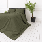 Perkali gultas veļas komplekts „Moss Green Percale“. Gultas veļas komplekti 150x200, 140x200 cm, 150x200 cm, 160x200 cm, 180x200 cm, 200x200 cm, 200x220 cm, 220x240 cm. Olīvzaļš segas pārvalks bez dekoratīviem motīviem. Perkali gultas veļas komplekts „Moss Green Percale“. Gultas veļas komplekti 150x200, 140x200 cm, 150x200 cm, 160x200 cm, 180x200 cm, 200x200 cm, 200x220 cm, 220x240 cm. Olīvzaļš segas pārvalks bez dekoratīviem motīviem.