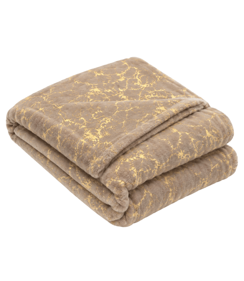 Pleds „Gilded Brown fleece blanket“. Pledi