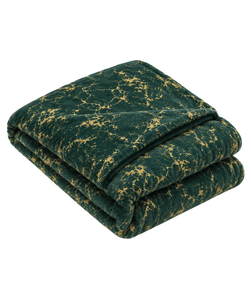 Pleds „Gilded Green fleece blanket“. Pledi