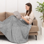 Pleds „Steel Tint fleece blanket“. Pledi, 200x220 cm