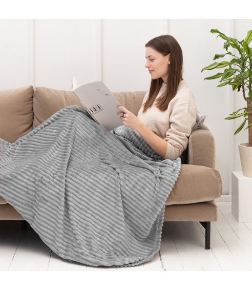 Pleds „Steel Tint fleece blanket“. Pledi