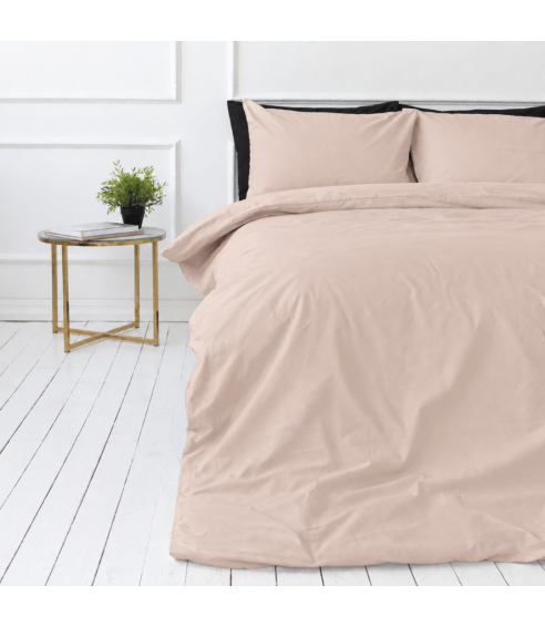 Satīna palags ar gumiju „Classic coffee sateen“. Satīna gultas veļa