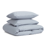 Premium satīna gultas veļas komplekts „Classic grey“. Satīna gultas veļa, 140x200 cm, 200x200 cm, 200x220 cm