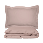 Premium satīns „Dusty pink“. Kokvilnas gultas veļa, 140x200 cm, 150x200 cm, 160x200 cm, 180x200 cm, 200x200 cm, 200x220 cm, 220x240 cm