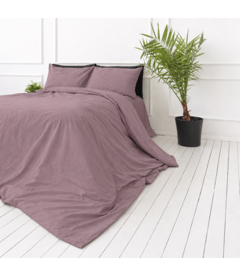 Premium satīns „Grape sateen“. Satīna gultas veļa