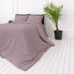 Premium satīns „Grape Stripe Sateen“. Mako satīna gultas veļa, 140x200 cm, 150x200 cm, 160x200 cm, 180x200 cm, 200x200 cm, 200x220 cm, 220x240 cm. Sārti violets segas pārvalks ar vertikālām svītrām. Premium satīns „Grape Stripe Sateen“. Mako satīna gultas veļa, 140x200 cm, 150x200 cm, 160x200 cm, 180x200 cm, 200x200 cm, 200x220 cm, 220x240 cm. Sārti violets segas pārvalks ar vertikālām svītrām.