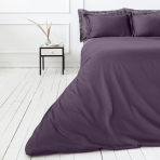 Premium satīns „Mauve“. Satīna gultas veļa, 140x200 cm, 200x200 cm, 200x220 cm