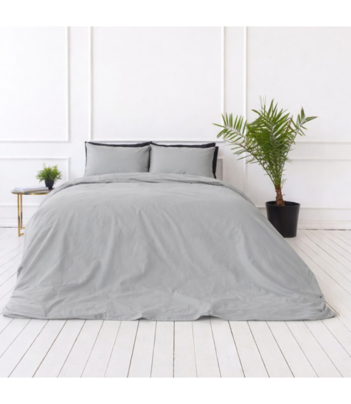 Satīna palags ar gumiju „Silvara“. Satīna gultas veļa