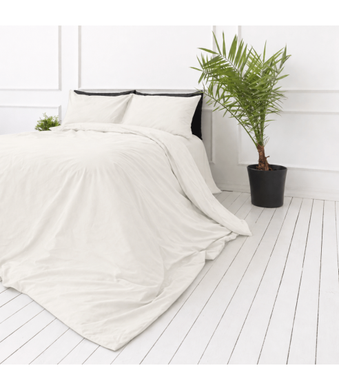 Premium satīns „Snow White sateen“. Satīna gultas veļa