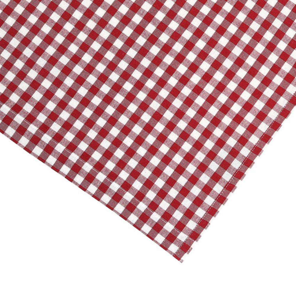 Priekšauts „Ulla apron“. Priekšauti. Priekšauts ar klasisku sarkanbaltu rūtainu dizainu