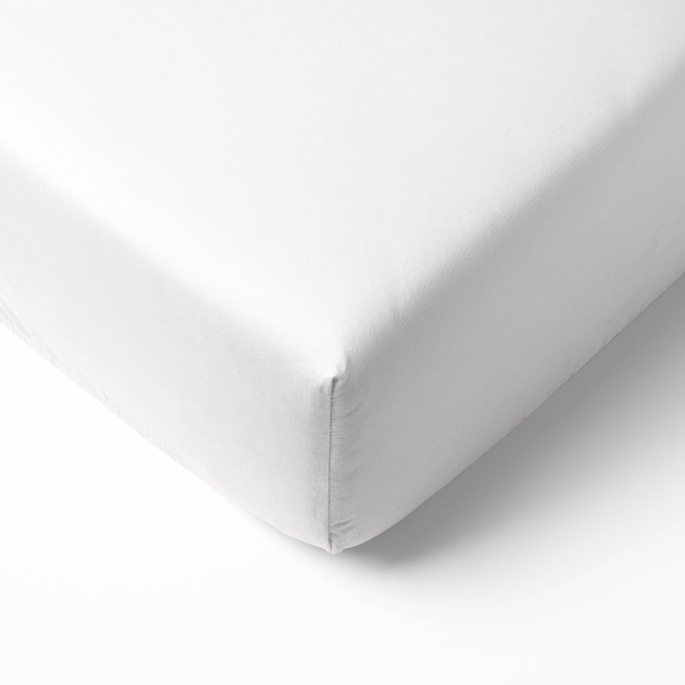 Satīna palagi bez gumijas „Classic White“, 240x260 cm Satīna palagi bez gumijas „Classic White“, 240x260 cm