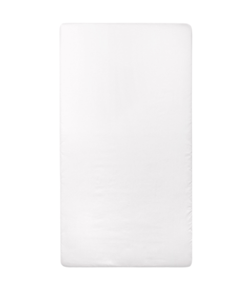 Satīna palagi bez gumijas „Classic White“. Palags bez gumijas