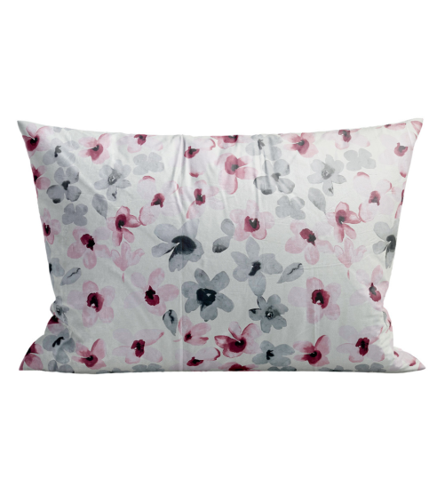 Satīna spilvendrāna "Floral". Spilvendrānas 50x70