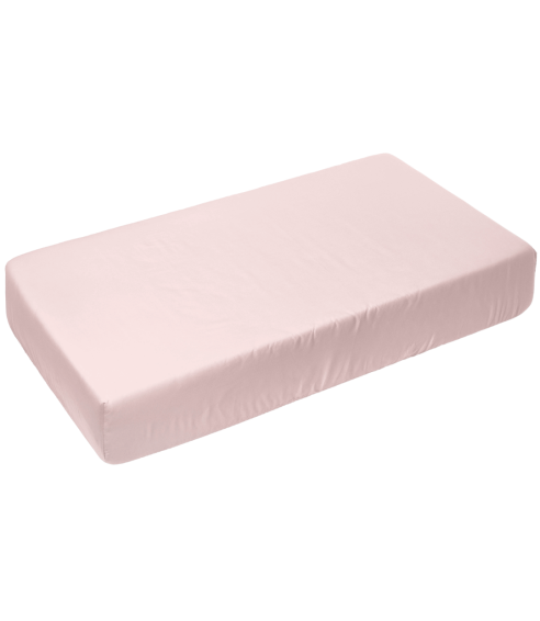 Satīna palags ar gumiju „Classic pink fitted sheet“. Palags ar gumiju 90x200