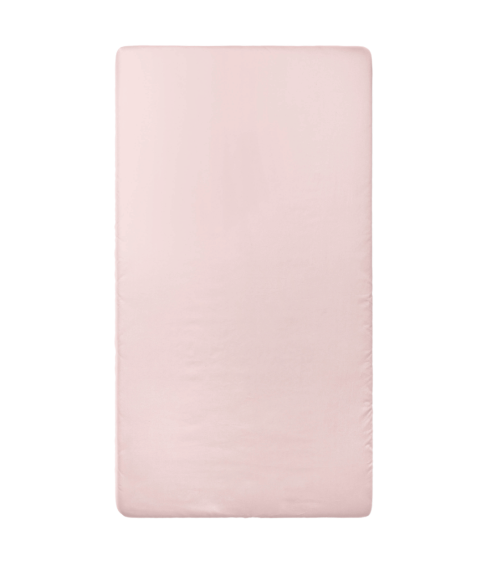 Satīna palags ar gumiju „Classic pink fitted sheet“. Palags ar gumiju 90x200