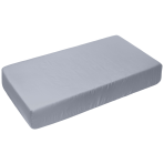 Satīna palags ar gumiju „Moon Grey Satin fitted sheet“. Palags ar gumiju 160x200, 90x200 cm, 140x200 cm, 160x200 cm, 180x200 cm. Gaiši pelēka palags ar vienmērīgu gludu virsmu