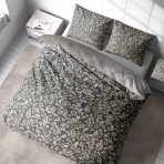 Satīna gultas veļa „Delicate“. Satīna gultas veļa, 140x200 cm, 150x200 cm, 160x200 cm, 180x200 cm, 200x200 cm, 200x220 cm