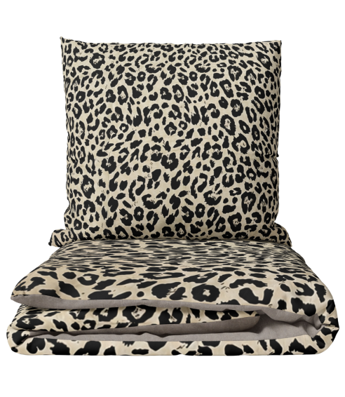 Satīna gultas veļa „Exotic Leopard“. Satīna gultas veļa