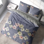 Satīna gultas veļa „Petals“. Satīna gultas veļa, 140x200 cm, 200x200 cm, 200x220 cm