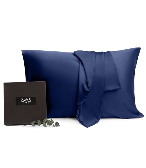 Zīda spilvendrāna „Indigo“. Zīda spilvendrāna