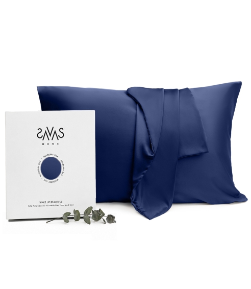 Zīda spilvendrāna „Indigo“. Zīda spilvendrāna