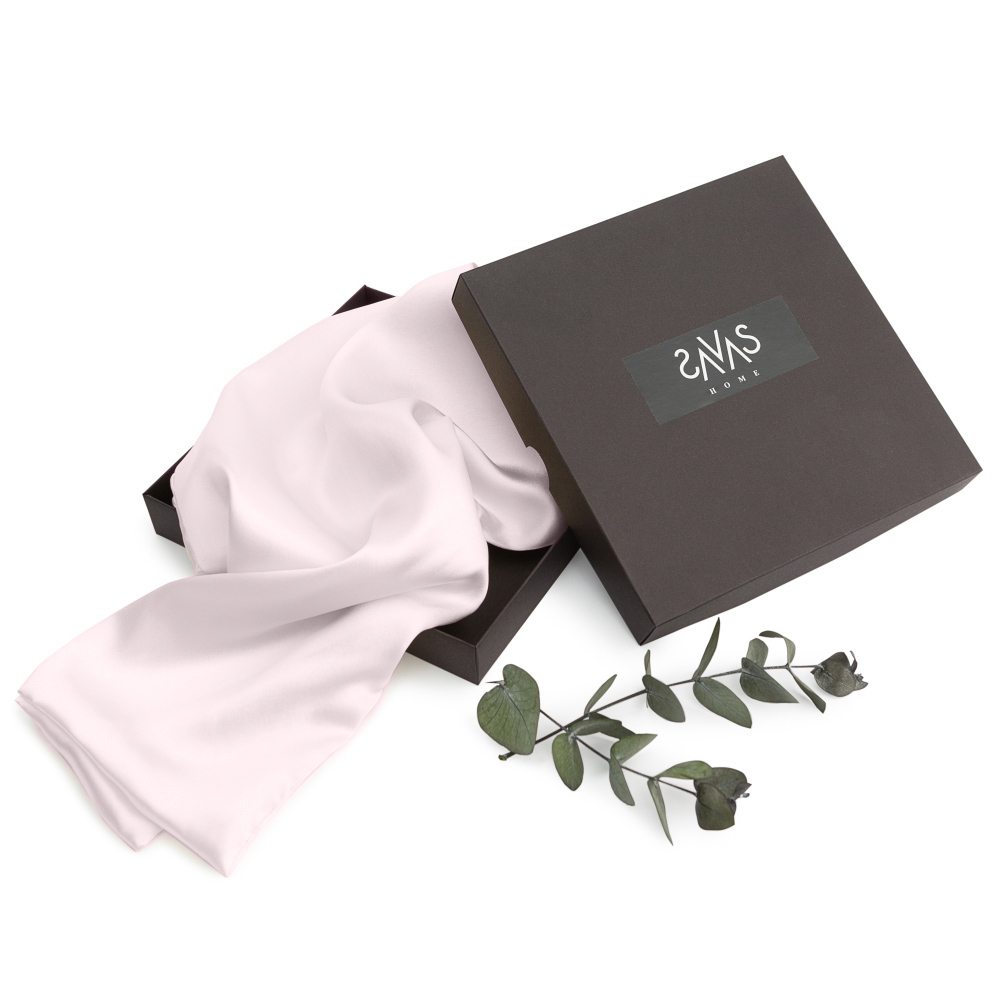 Zīda spilvendrāna „Luxe Pink“. Zīda spilvendrāna