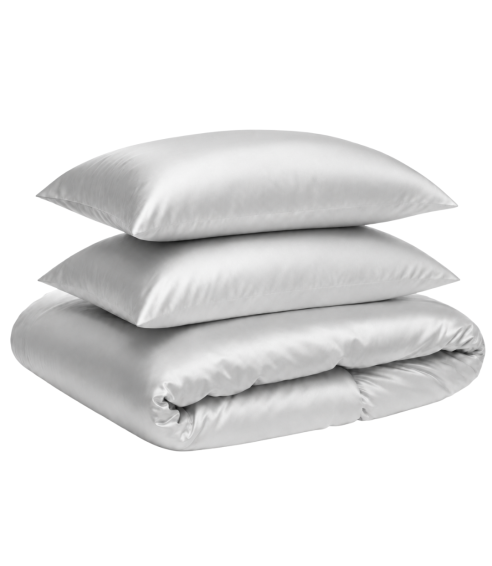 Zīda gultas veļas komplekts „Platinum Silk“. Gultas veļas komplekti 200x220
