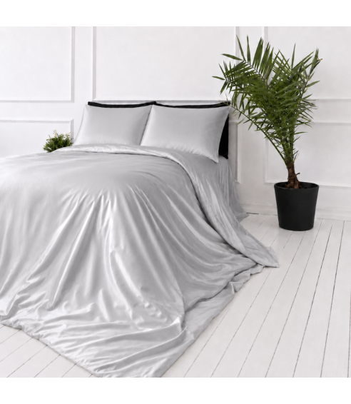 Zīda gultas veļas komplekts „Platinum Silk“. Gultas veļas komplekti 200x220