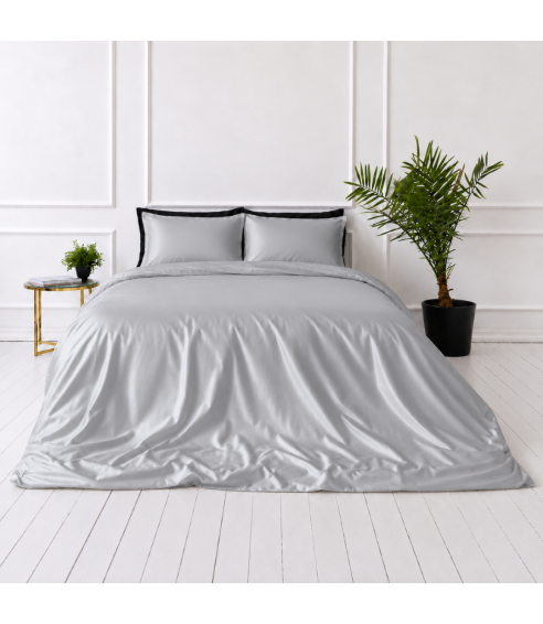 Zīda gultas veļas komplekts „Platinum Silk“. Gultas veļas komplekti 200x220