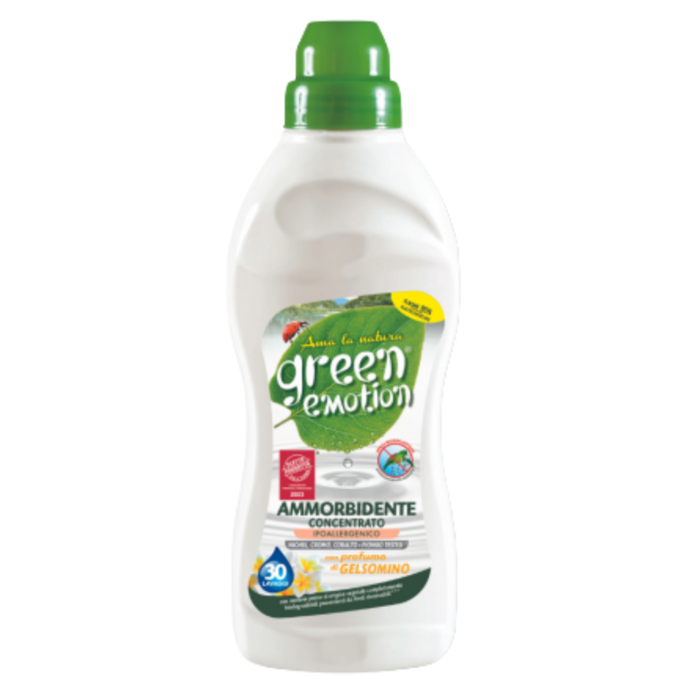 Veļas mīkstinātājs „Green Emotion Jasmine Softener“. Tīrītāji. "green emotion" veļas mīkstinātājs ar jasmīniem