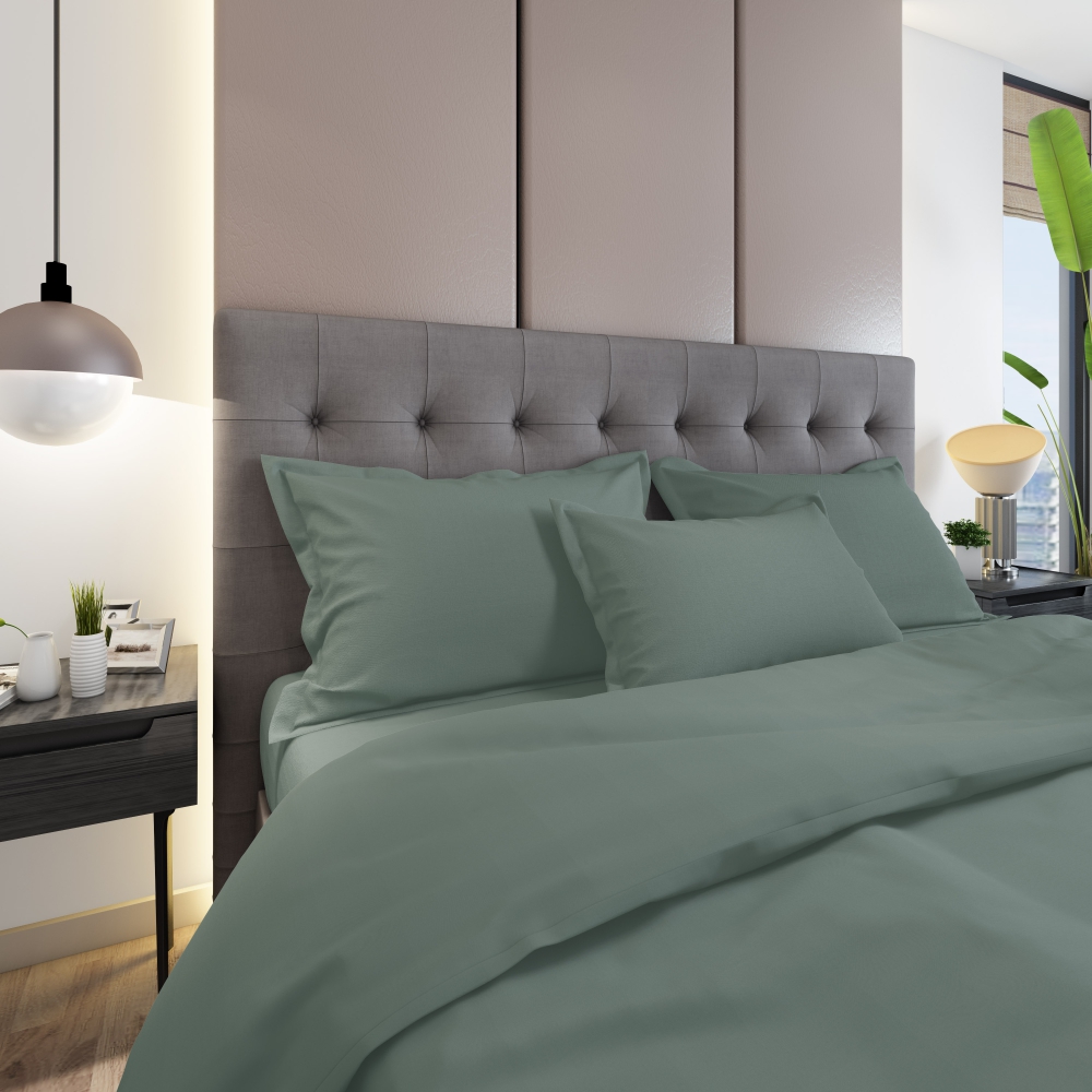 Tencel gultas veļas komplekts "Green". Gultas veļas komplekti 200x220, 200x220 cm