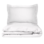 Tencel gultas veļas komplekts "White". Gultas veļas komplekti 200x220, 200x220 cm