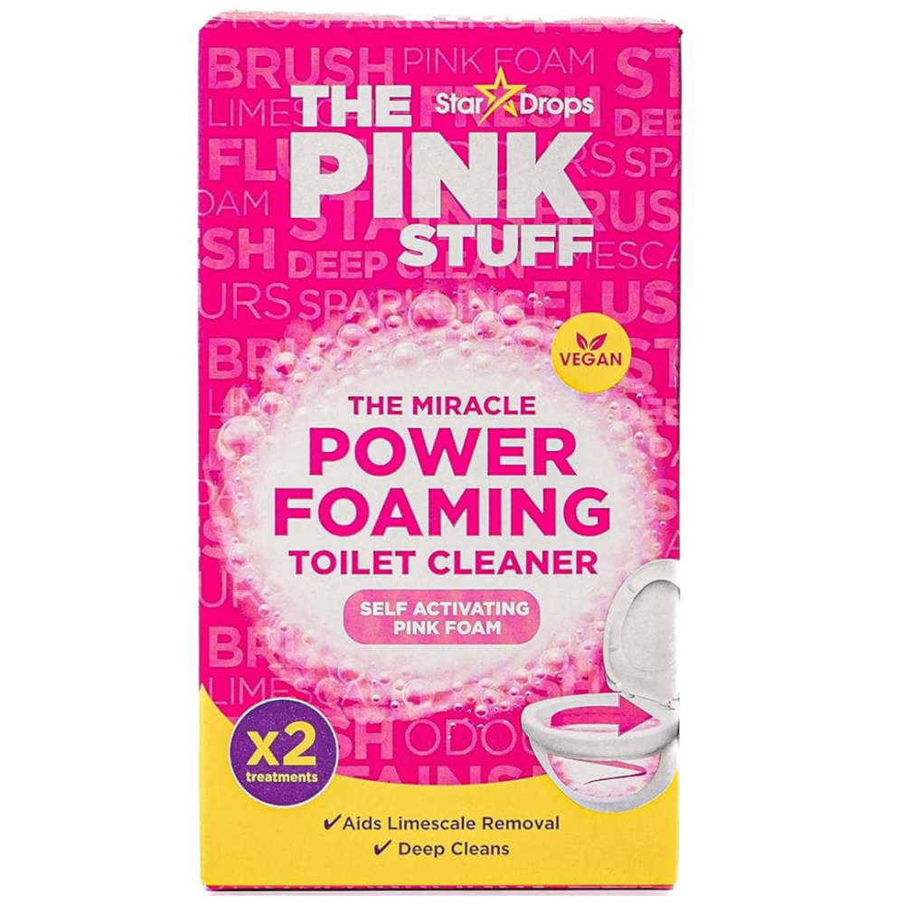 Tualetes tīrīšanas pulveris “WC powder”. Tualetes poda tīrīšanas pulveris, the pink stuff, mirdzošai tualetei.