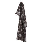 Virtuves dvieļi „Espresso Kitchen Towel“. Virtuves dvieļi. Tumši brūns virtuves dvielis ar klasisku baltu rūtojumu Virtuves dvieļi „Espresso Kitchen Towel“. Virtuves dvieļi. Tumši brūns virtuves dvielis ar klasisku baltu rūtojumu