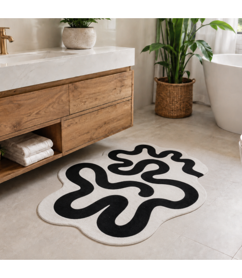 Vannas paklājs "Orbit mat". Vannas istabas paklājiņi