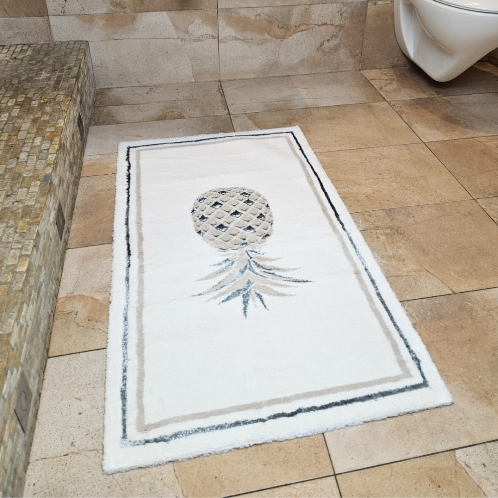 Vannas paklājs "Whitepine". Vannas istabas paklājiņi, 60x100 cm