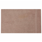Vannas dvielis „Brown Economic Towel“. Dvieļi, 60x35 cm, 100x45 cm. Minimālisma brūna dvieļa dizains ar faktūrētu virsmu