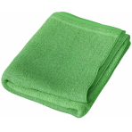 Vannas dvielis „Green Economic Towel“. Dvieļi, 60x35 cm, 100x45 cm. Zaļš dvielis vienmērīgā, svaigā zaļā tonī