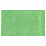 Vannas dvielis „Green Economic Towel“. Dvieļi, 60x35 cm, 100x45 cm. Ar strukturētu virsmu zaļš dvielis bez izteiksmīgiem rakstiem