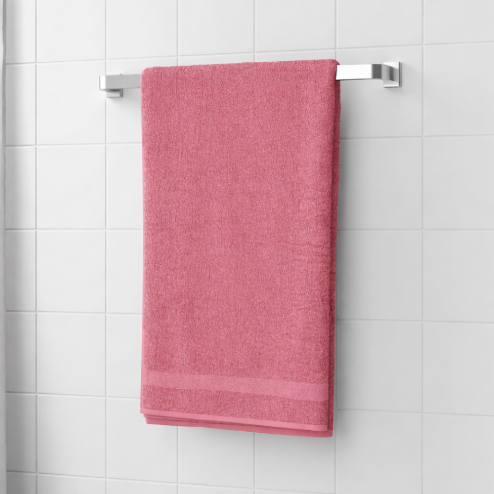 Vannas dvielis „Pink Economic Towel“, 60x35 cm, 100x45 cm