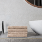 Vannas dvielis „Toffee towel“, 70x140 cm. Vienmērīgi smilškrāsains dvielis ar smalku virsmu Vannas dvielis „Toffee towel“, 70x140 cm. Vienmērīgi smilškrāsains dvielis ar smalku virsmu